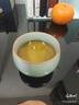 品喻（PINYU）汝窯冰花主人杯單杯開(kāi)片個(gè)人專(zhuān)用茶杯陶瓷品茗杯功夫茶具冰裂紋綠 曬單實(shí)拍圖