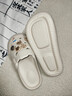 利達妮（TZLDN）eva洞洞鞋女士外穿防滑夏季防臭踩屎感家居家用沙灘涼鞋包頭拖鞋 小熊基地(12個(gè)) 38-39 【標準碼】 曬單實(shí)拍圖