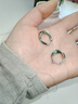 Eternelle法國永恒法式輕奢純銀耳環(huán)小眾冷淡風(fēng)耳飾高級感耳釘生日禮物 曬單實(shí)拍圖