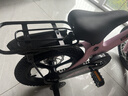 361°兒童自行車(chē)3-6-8歲雙碟剎寶寶腳踏車(chē)男女小孩輔助輪單車(chē)14寸粉色 曬單實(shí)拍圖