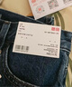 優(yōu)衣庫男裝寬松廓形牛仔褲/水洗產(chǎn)品丹寧牛仔彎刀鐮刀褲482868 62 粉藍色 29 /165/74A 曬單實(shí)拍圖