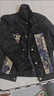 花花公子外套男2026春秋新款感夾克韓版潮流帥氣修身時(shí)尚男裝上衣 89007黑色 M 95-115斤左右 曬單實(shí)拍圖