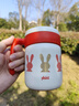 膳魔師（THERMOS）膳魔師柏拉兔保溫杯送禮品杯情人節禮物把手杯帶茶漏杯子 柏拉兔 曬單實(shí)拍圖