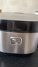 蘇泊爾（SUPOR） 電飯煲電飯鍋微壓5L大容量4-5-8人電飯鍋家用多功能一體藍鉆球釜柴火飯智能預約多功能電飯煲 【藍鉆球釜內膽】 5L 銀色 曬單實(shí)拍圖
