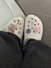 卡駱馳（CROCS）貝雅云彩女士洞洞鞋戶(hù)外休閑鞋|208186 白色-100 39 (250mm) 曬單實(shí)拍圖
