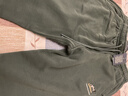 Abercrombie & Fitch美式百搭抓絨LOGO束腳運動(dòng)衛褲長(cháng)褲25秋冬新款男裝134-5147 綠色 M (180/80A) 曬單實(shí)拍圖