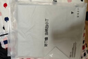 拇指白小T【三防水光魔術(shù)T】二代短袖t恤男女純棉春夏新款白小丅打底衫白t 男款-皓白 L 曬單實(shí)拍圖