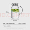 炊大皇 1.8L大容量夏日解暑冷水壺 耐熱防爆玻璃杯 水果茶壺白開(kāi)水杯 曬單實(shí)拍圖