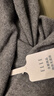 ELLE【100%綿羊毛】簡(jiǎn)約氣質(zhì)毛針織衫女2025秋裝新款新年圓領(lǐng)毛衣開(kāi)衫 深灰色 L 曬單實(shí)拍圖
