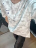 棉致美式扎染短袖男t恤夏季新款潮牌打底衫高街寬松高級半袖衣服 C684白色【高品質(zhì)】 XL 120-140斤 曬單實(shí)拍圖