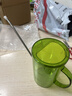 德沃多澆花水壺長(cháng)嘴大容量灑水壺帶刻度綠色多肉種花種菜細嘴圓形澆水壺 曬單實(shí)拍圖