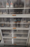 鋼制鞋柜家用門(mén)口大容量防塵鞋架室內入戶(hù)門(mén)玄關(guān)柜翻門(mén)多層儲物柜 白色【四門(mén)九層】1000*350*1440-加厚碳鋼 曬單實(shí)拍圖