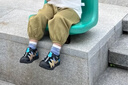 江博士夏季男女童戶(hù)外發(fā)光鞋學(xué)步鞋透氣幼兒寶寶童鞋運動(dòng)風(fēng)兒童涼鞋 黑/卡其 （夜光款） 29 腳長(cháng)約17.9-18.4 曬單實(shí)拍圖