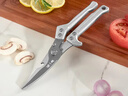 張小泉廚房剪刀家用雞骨剪不銹鋼剪刀輔食剪子大剪刀烤肉剪食物食品剪刀 曬單實(shí)拍圖