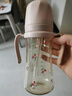 Grosmimi韓國進(jìn)口格羅咪咪吸管杯奶瓶嬰兒童水杯PPSU學(xué)直飲杯子6月1-3歲 經(jīng)典櫻桃款(分體蓋) 300ml 曬單實(shí)拍圖