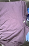 【京東直采】7A抗菌短袖t恤男26春季新品天絲落肩圓領(lǐng)內搭打底衫 紫色 5XL 建議身高（185-195cm） （200-220斤） 曬單實(shí)拍圖
