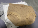 莫代爾內褲女全純棉10A抑菌襠韓系女士?jì)妊澩笟獠粖A臀少女三角短褲4條 曬單實(shí)拍圖