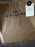 蔻馳（COACH）奧萊男士男包馬車(chē)圖案印花HITCH雙肩包大容量通勤旅行戶(hù)外背包 深藍色 曬單實(shí)拍圖