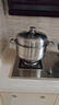 愛(ài)仕達（ASD）蒸鍋304不銹鋼三層家用蒸煮燉湯鍋 大容量30CM雙層蒸籠燃氣通用G3 曬單實(shí)拍圖