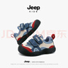 JEEP吉普兒童運動(dòng)鞋春秋2025新款男女童寶寶學(xué)步鞋普魯士藍/熔巖紅26 曬單實(shí)拍圖