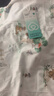 全棉時(shí)代嬰兒針織包巾純棉抱被新生兒薄空調被蓋毯包被 童話(huà)樹(shù)屋90×90cm 曬單實(shí)拍圖