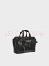 CHARLES&KEITH26春季新品鎖扣褶皺手提凱莉包斜挎包CK2-30271702 NOIR黑色 S 曬單實(shí)拍圖