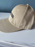 【COLO】鴨舌帽男女同款戶(hù)外休閑顯臉小遮陽(yáng)帽子韓版潮棒球帽 卡其色 曬單實(shí)拍圖