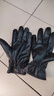 者也 加絨加厚防寒保暖手套 PU皮珊瑚絨 三道筋款 男女秋冬季 黑色 均碼 曬單實(shí)拍圖