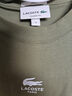 LACOSTE法國鱷魚(yú)男女同款25秋冬新款舒適圓領(lǐng)長(cháng)袖T恤|TH8135 E9F/橄欖色 M 曬單實(shí)拍圖