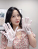 歐麗源手膜嫩滑保濕補水手部美白修復干裂粗糙淡化手紋手套手部護理10對 曬單實(shí)拍圖