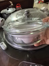 GLASSLOCK進(jìn)口鋼化玻璃碗帶蓋微波爐耐熱大號沙拉碗透明雙耳湯碗餐具1030ml 曬單實(shí)拍圖