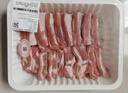 【180天白豬家庭裝】冷鮮豬肋排帶軟骨1kg 曬單實(shí)拍圖