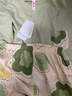 芬騰睡衣女【100%純棉】薄款圓領(lǐng)可外穿新品家居服套裝高級感 淺綠 XL 曬單實(shí)拍圖