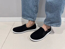 颯望正宗老北京布鞋男女高檔新款一腳蹬軟底防滑老人夏季透氣牛津千層 黑牛筋底【升級耐磨款-艾草除臭】 2026全新升級 36 曬單實(shí)拍圖