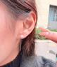 戚小米s999足銀淡水珍珠耳釘女長(zhǎng)款流蘇耳線(xiàn)養(yǎng)耳洞耳環(huán)氣質(zhì)2026新款耳飾 【999足銀】白色淡水珍珠耳線(xiàn)5mm 曬單實(shí)拍圖