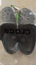 卡駱馳（CROCS）貝雅云彩女士洞洞鞋戶(hù)外休閑鞋|208186 黑色-001 36 /37(230mm) 曬單實(shí)拍圖