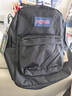 JANSPORT杰斯伯雙肩包女學(xué)生書(shū)包男運動(dòng)休閑純色背包4QUT008 黑色 曬單實(shí)拍圖