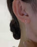 戚小米純S999銀水滴耳線(xiàn)女氣質(zhì)簡(jiǎn)約長(cháng)款耳環(huán)時(shí)尚新款時(shí)尚個(gè)性養耳洞耳飾 水滴耳線(xiàn)【一對】 曬單實(shí)拍圖