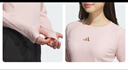 阿迪達斯（adidas）【滔搏運動(dòng)】2025年女子S LS TOP運動(dòng)休閑修身長(cháng)袖T恤 KB7755 M 曬單實(shí)拍圖