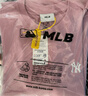 MLB短袖t恤女男運動(dòng)大LOGO百搭休閑25秋季新3ATSB6453-50PKM-L 曬單實(shí)拍圖