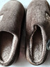 比格加大碼亞麻拖鞋男4647室內家居4849透氣棉麻布拖鞋四季 米色  45-46 曬單實(shí)拍圖