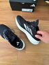 阿迪達斯（adidas）男鞋跑步鞋春夏戶(hù)外休閑防滑運動(dòng)鞋 一號黑/亮白/深麻灰 41 曬單實(shí)拍圖