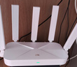 中興（ZTE）巡天 AX3000滿(mǎn)血WIFI6千兆無(wú)線(xiàn)家用路由器 自研雙核主芯片 5G雙頻穿墻王wifi路由 Mesh 3000M速率 曬單實(shí)拍圖