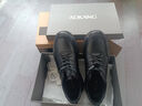 奧康（Aokang）奧康男鞋透氣休閑皮鞋商務(wù)休閑鞋舒適百搭厚底運動(dòng)鞋 黑色41  曬單實(shí)拍圖
