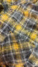 UR2025秋季新款女裝潮流休閑撞色格紋毛須開(kāi)襟襯衫UYL250085 曬單實(shí)拍圖