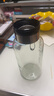 【送杯套】大容量加厚玻璃杯子便攜噸噸杯茶水分離帶杯套泡茶水杯 透明 1000ml噸噸桶 1只裝 曬單實(shí)拍圖