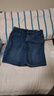 UR2025夏季新款女裝復古貓須水洗腰帶牛仔短褲UYY850081 曬單實(shí)拍圖