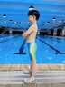 浩沙（hosa）【FINA認證】男童泳褲兒童青少年五分褲中大童競速專(zhuān)業(yè)游泳訓練 曬單實(shí)拍圖