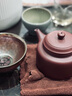 京東京造 宜興紫砂壺 手工茶壺【原礦紫泥】煮泡茶具 德鐘壺238ml禮盒裝 曬單實(shí)拍圖