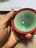 靈青坊青瓷手工斗笠杯單杯哥窯鐵胎品茗杯單個(gè)功夫茶具茶杯家用陶瓷冰裂紋主人杯開(kāi)片可養普洱茶盞小茶碗 （鐵胎斗笠杯） 曬單實(shí)拍圖